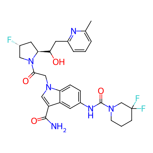 Chemical structure of BindingDB Monomer ID 482847