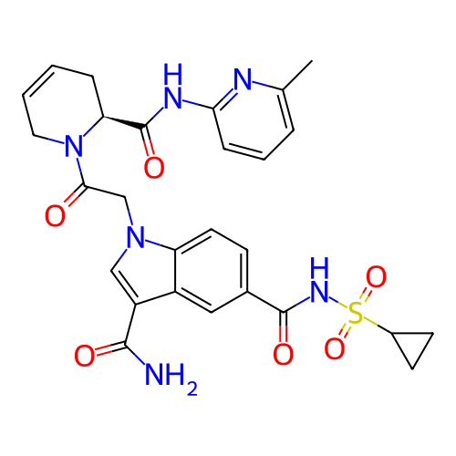 Chemical structure of BindingDB Monomer ID 482849