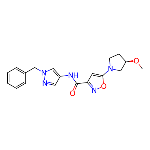 Chemical structure of BindingDB Monomer ID 483039