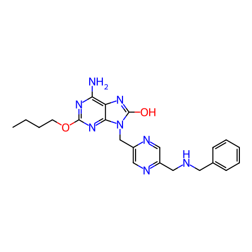 Chemical structure of BindingDB Monomer ID 483319