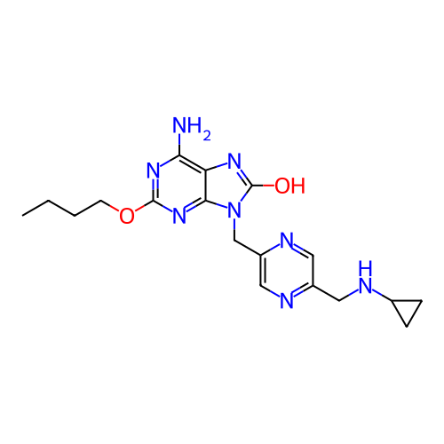 Chemical structure of BindingDB Monomer ID 483321