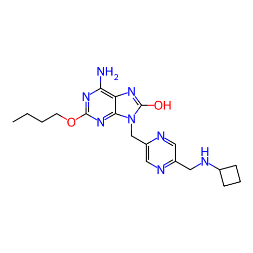 Chemical structure of BindingDB Monomer ID 483324