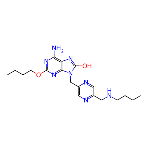 Chemical structure of BindingDB Monomer ID 483325