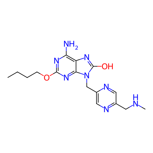 Chemical structure of BindingDB Monomer ID 483326