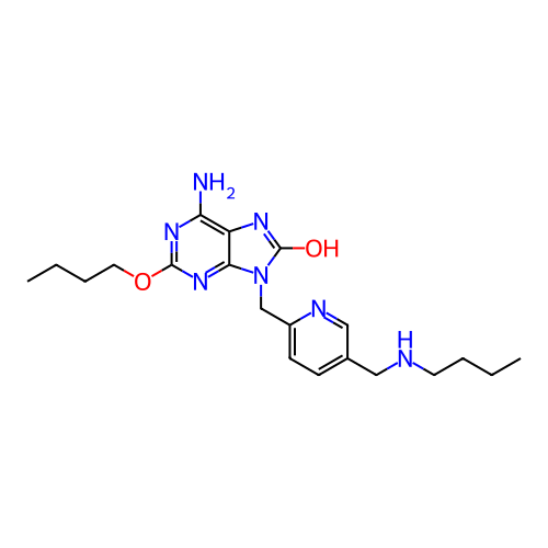 Chemical structure of BindingDB Monomer ID 483329