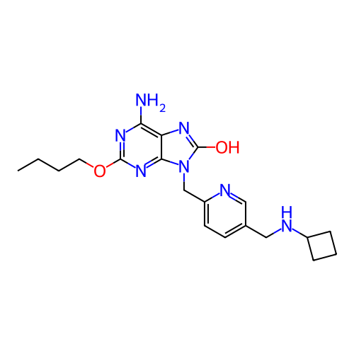 Chemical structure of BindingDB Monomer ID 483332
