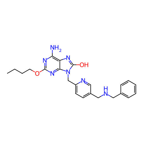 Chemical structure of BindingDB Monomer ID 483334