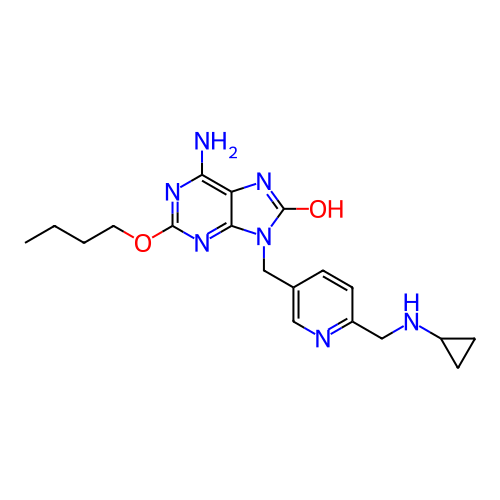Chemical structure of BindingDB Monomer ID 483339