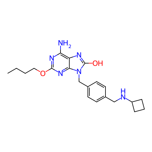 Chemical structure of BindingDB Monomer ID 483340