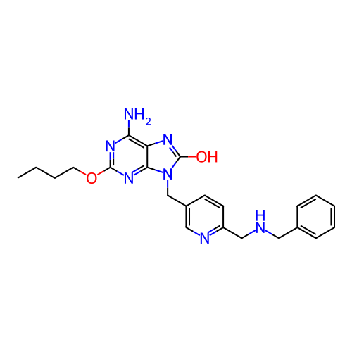 Chemical structure of BindingDB Monomer ID 483342