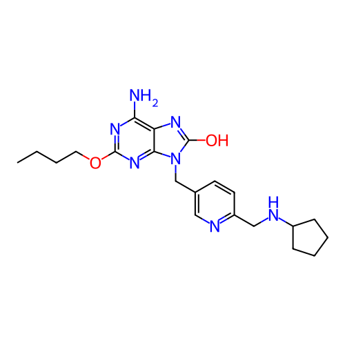 Chemical structure of BindingDB Monomer ID 483347