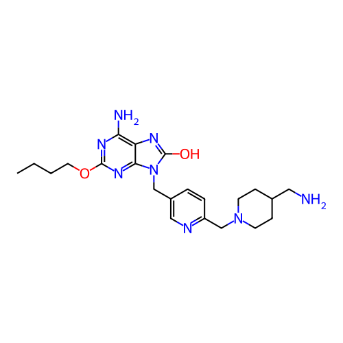 Chemical structure of BindingDB Monomer ID 483349