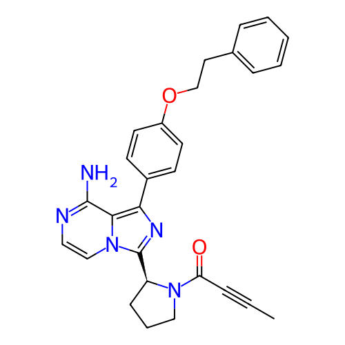 Chemical structure of BindingDB Monomer ID 483354