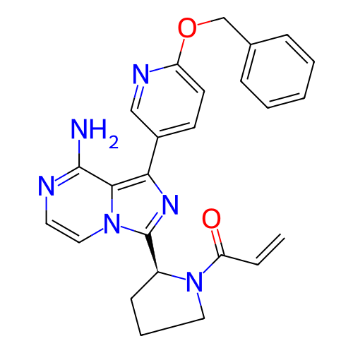 Chemical structure of BindingDB Monomer ID 483356