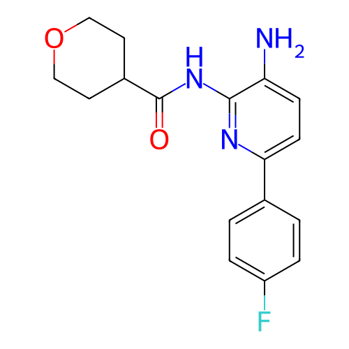 Chemical structure of BindingDB Monomer ID 483365