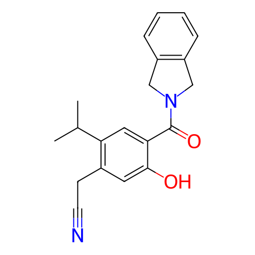 Chemical structure of BindingDB Monomer ID 483494