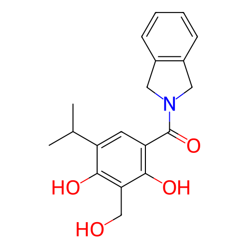 Chemical structure of BindingDB Monomer ID 483523