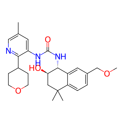Chemical structure of BindingDB Monomer ID 483567