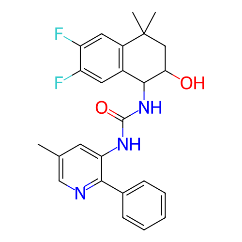 Chemical structure of BindingDB Monomer ID 483571