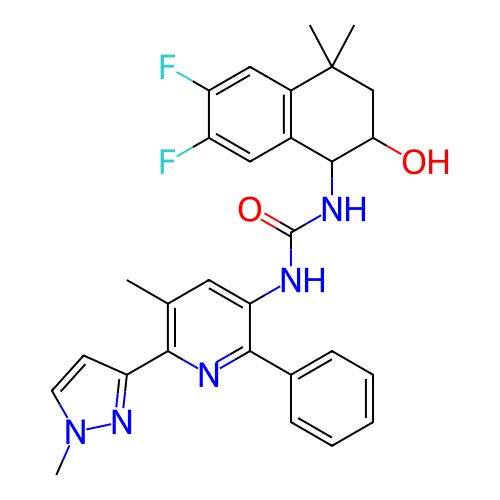 Chemical structure of BindingDB Monomer ID 483582