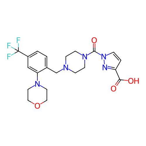 Chemical structure of BindingDB Monomer ID 483641
