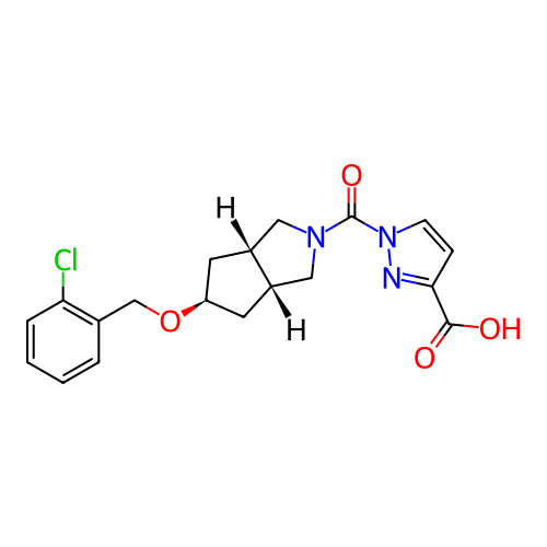 Chemical structure of BindingDB Monomer ID 483642