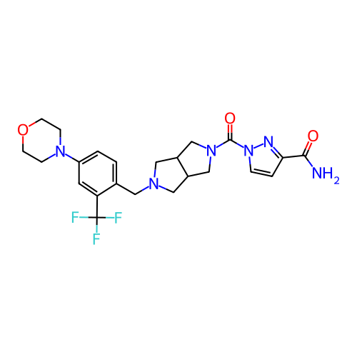 Chemical structure of BindingDB Monomer ID 483644