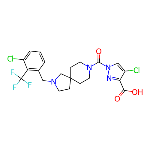 Chemical structure of BindingDB Monomer ID 483649