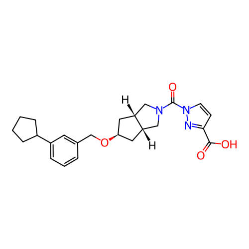 Chemical structure of BindingDB Monomer ID 483653