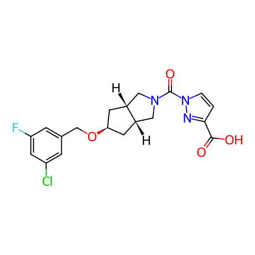 Chemical structure of BindingDB Monomer ID 483662