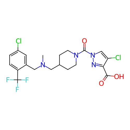 Chemical structure of BindingDB Monomer ID 483663