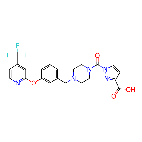 Chemical structure of BindingDB Monomer ID 483665