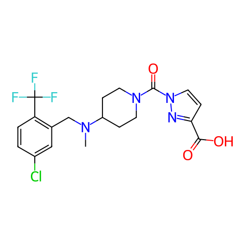 Chemical structure of BindingDB Monomer ID 483669