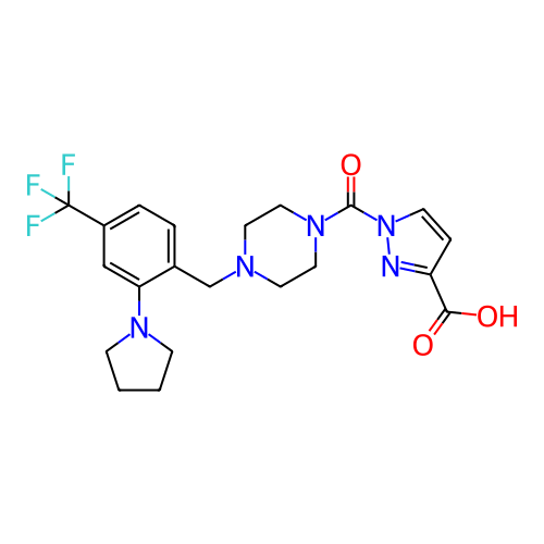 Chemical structure of BindingDB Monomer ID 483670
