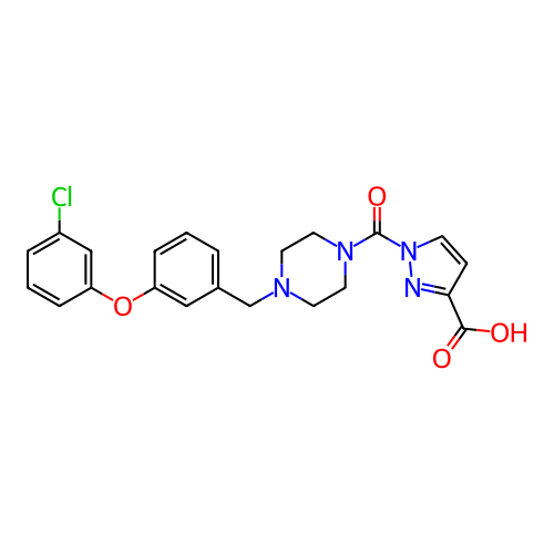 Chemical structure of BindingDB Monomer ID 483671