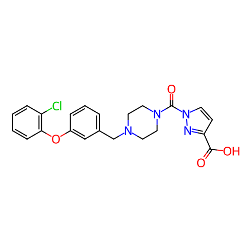 Chemical structure of BindingDB Monomer ID 483672