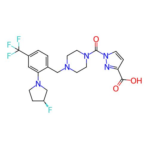 Chemical structure of BindingDB Monomer ID 483674