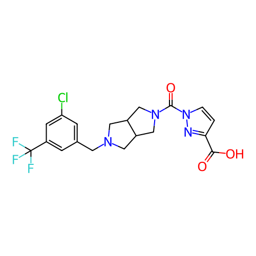 Chemical structure of BindingDB Monomer ID 483681