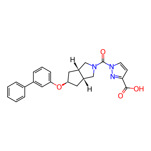 Chemical structure of BindingDB Monomer ID 483682