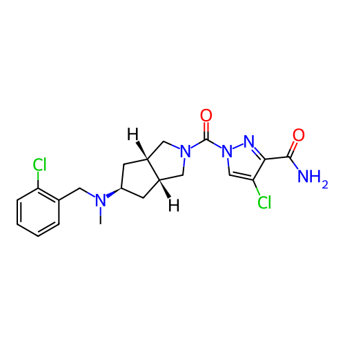 Chemical structure of BindingDB Monomer ID 483683