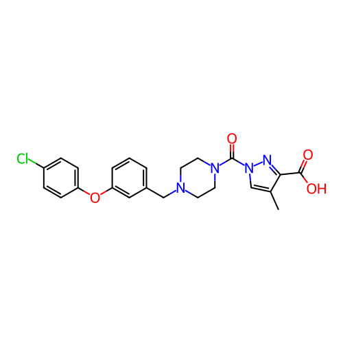 Chemical structure of BindingDB Monomer ID 483684