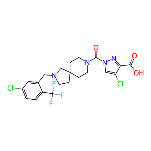 Chemical structure of BindingDB Monomer ID 483688
