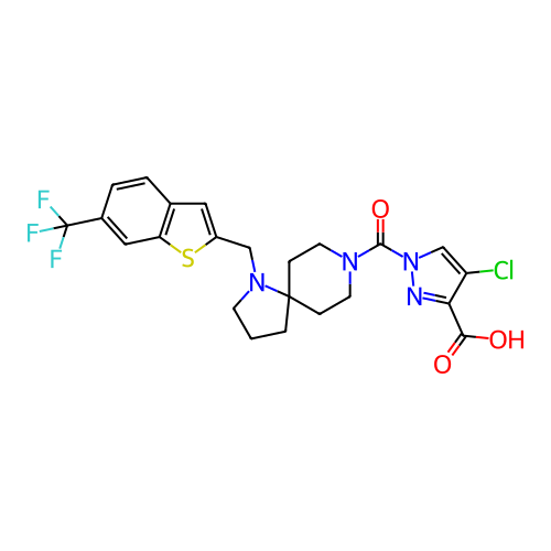 Chemical structure of BindingDB Monomer ID 483693