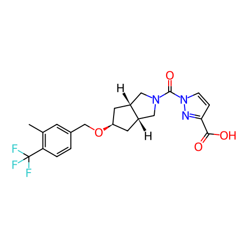 Chemical structure of BindingDB Monomer ID 483709