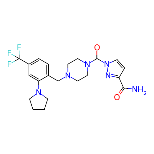 Chemical structure of BindingDB Monomer ID 483710