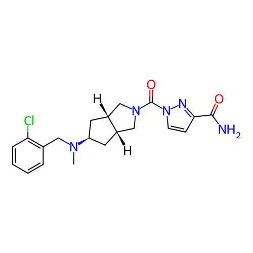Chemical structure of BindingDB Monomer ID 483717