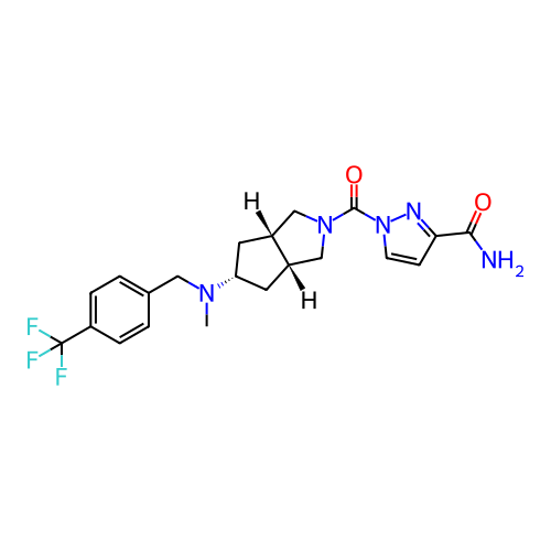 Chemical structure of BindingDB Monomer ID 483721