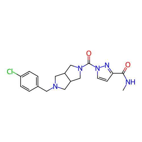 Chemical structure of BindingDB Monomer ID 483865