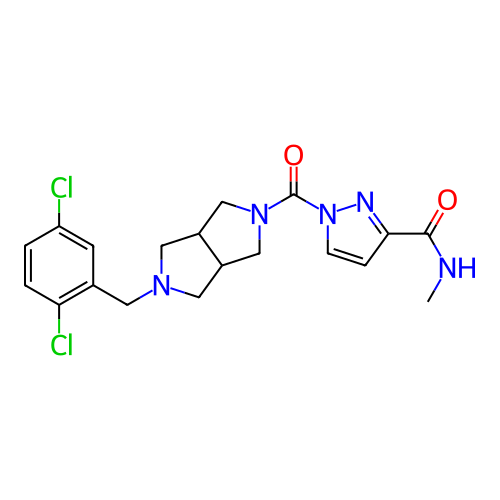 Chemical structure of BindingDB Monomer ID 483870