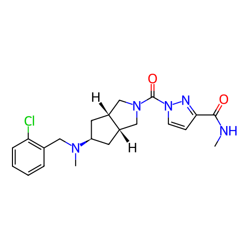 Chemical structure of BindingDB Monomer ID 483871